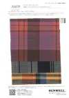 35479 Cotone slub tinto in filo, lawn a quadri Madras