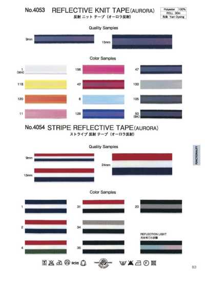 4053 Nastro riflettente in maglia (Aurora Reflective)