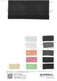 35477 Elaborazione Della Lavatrice Di Cattura Del Chambray Di Prato Di Ramiè/cotone Tinto In Filo[Tessile / Tessuto] SUNWELL Sottofoto