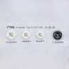 ITN8 Bottone Per Camicia In Nylon Resistente Al Calore/resistente Agli Urti (Tono Perla)