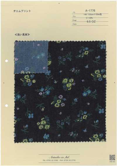 A-1776 Stampa denim