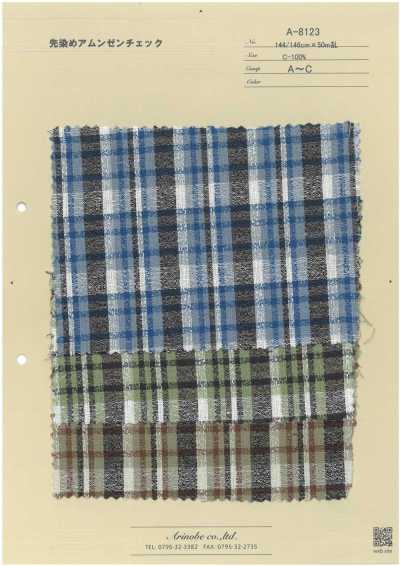 A-8123 Amunzen a quadri tinto in filo