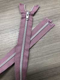 3CMOR-EL-SIL1 Cerniera A Spirale METALLION® Taglia 3 Argento Aperta YKK Sottofoto