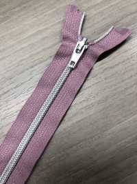 3CMOR-EL-SIL1 Cerniera A Spirale METALLION® Taglia 3 Argento Aperta YKK Sottofoto