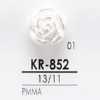 KR852 Bottone con gambo a tunnel in resina acrilica