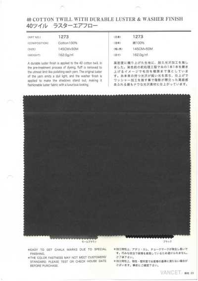 1273 40 Twill lucido Airflow