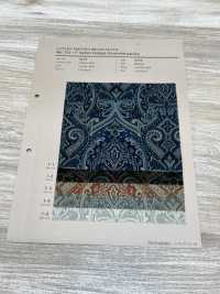 4219 SEVENBERRY® 40 Fili Tessuto A Trama Larga Elegante Motivo Ornamentale Vintage Paisley[Tessile / Tessuto] VANCET Sottofoto