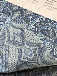 4219 SEVENBERRY® 40 Fili Tessuto A Trama Larga Elegante Motivo Ornamentale Vintage Paisley[Tessile / Tessuto] VANCET Sottofoto