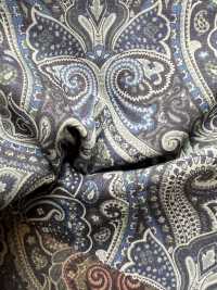 4219 SEVENBERRY® 40 Fili Tessuto A Trama Larga Elegante Motivo Ornamentale Vintage Paisley[Tessile / Tessuto] VANCET Sottofoto
