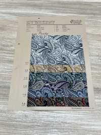 4223 SEVENBERRY® 200 Pezzi Di Tessuto A Trama Larga Con Motivo Paisley Vintage Elegante[Tessile / Tessuto] VANCET Sottofoto