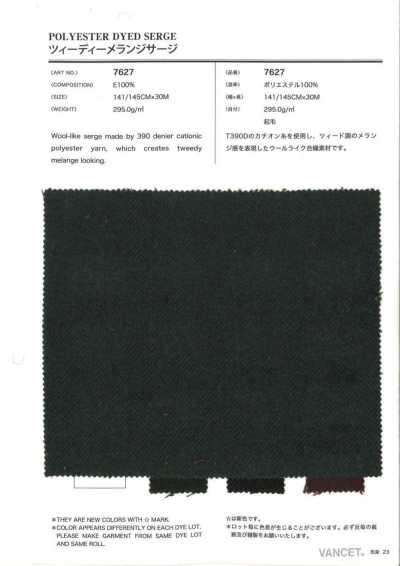 7627 Saia mélange tweed