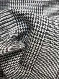 8615 30 Fili Gabardine Check Ad Alta Densità[Tessile / Tessuto] VANCET Sottofoto