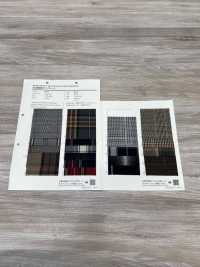 8615 30 Fili Gabardine Check Ad Alta Densità[Tessile / Tessuto] VANCET Sottofoto