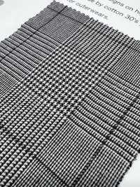 8615 30 Fili Gabardine Check Ad Alta Densità[Tessile / Tessuto] VANCET Sottofoto