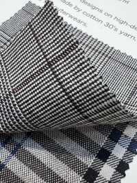 8615 30 Fili Gabardine Check Ad Alta Densità[Tessile / Tessuto] VANCET Sottofoto