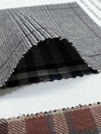 8615 30 Fili Gabardine Check Ad Alta Densità[Tessile / Tessuto] VANCET Sottofoto