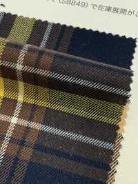 8849 T/R Check Twill Stretch[Tessile / Tessuto] VANCET Sottofoto