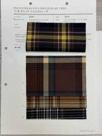 8849 T/R Check Twill Stretch[Tessile / Tessuto] VANCET Sottofoto