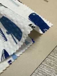 82158 SEVENBERRY® Ripple Cross The Sea Is A Man's Romance Whale[Tessile / Tessuto] VANCET Sottofoto