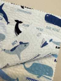 82158 SEVENBERRY® Ripple Cross The Sea Is A Man's Romance Whale[Tessile / Tessuto] VANCET Sottofoto