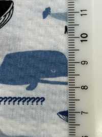 82158 SEVENBERRY® Ripple Cross The Sea Is A Man's Romance Whale[Tessile / Tessuto] VANCET Sottofoto