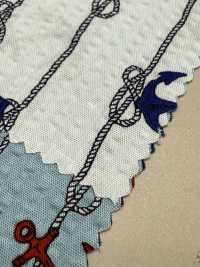 82161 SEVENBERRY® Ripple Cross The Sea è Un Romanzo D'amore Tra Uomini, Ancora E Corda[Tessile / Tessuto] VANCET Sottofoto