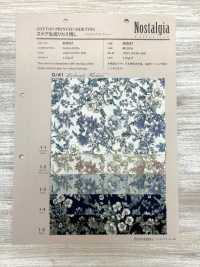 83037 Collezione Nostalgia SEVENBERRY® Prato Foglie Naturali Fiori Delicati[Tessile / Tessuto] VANCET Sottofoto