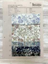 83037 Collezione Nostalgia SEVENBERRY® Prato Foglie Naturali Fiori Delicati[Tessile / Tessuto] VANCET Sottofoto