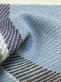 59999C 10/2 Twill Pesante Vintage Check[Tessile / Tessuto] VANCET Sottofoto