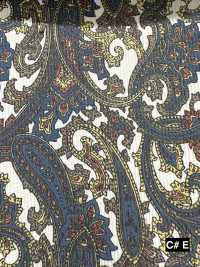 A-8109 Stampa Paisley In Velluto A Coste Da 16 W[Tessile / Tessuto] ARINOBE CO., LTD. Sottofoto