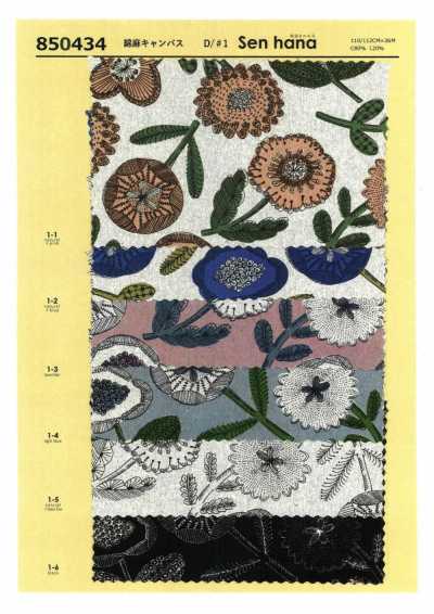 850434 SEVENBERRY® Canvas in cotone e lino Senhana