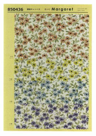 850436 SEVENBERRY® Canvas di cotone e lino Margaret