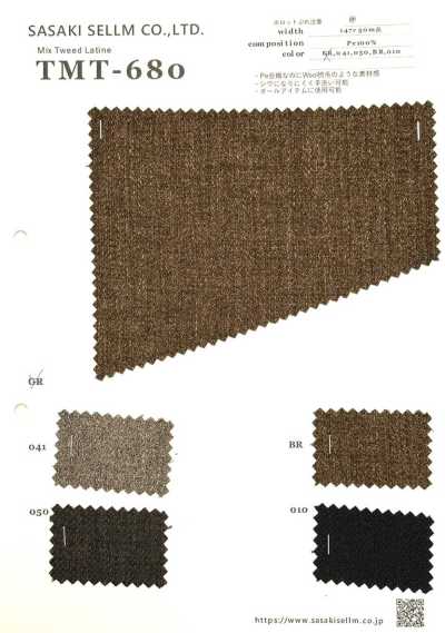 TMT-680 Tweed misto ratine