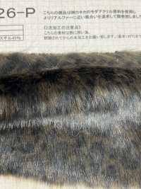 NT-3026-P Pelliccia Artigianale [Leopardo][Tessile / Tessuto] Industria Delle Magliette A Nakano Sottofoto