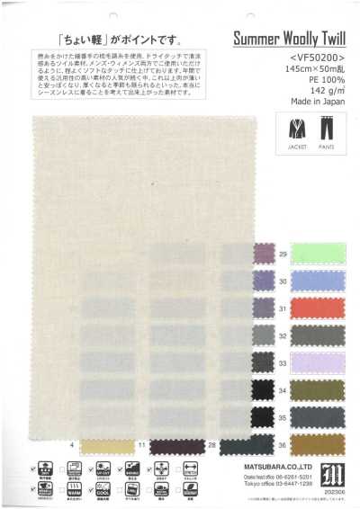 VF50200 Twill lanoso estivo