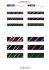 141-9454 Nastro a righe regimental