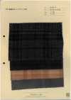A-8111 Velluto a coste a quadri tinto in filo 21W
