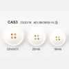 CAS3 Bottone a 4 fori in resina di nylon