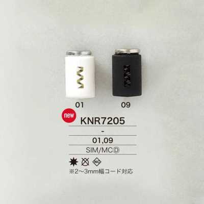 KNR7205 Accessori per cordino in silicone/pressofuso