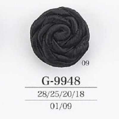 G9948 Bottone con gambo a tunnel in resina cord/nylon