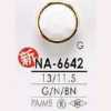 NA6642 Bottone con gambo a tunnel in resina di nylon/ottone