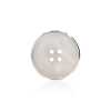 RVS1016F Bottone a 4 fori realizzato in resina di poliestere/alluminio