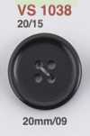 VS1038 Bottone in resina poliestere a 4 fori