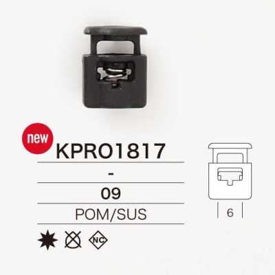 KPRO1817 Fermacordino in resina di poliacetale/acciaio inossidabile