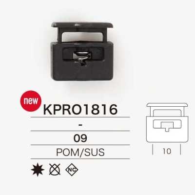 KPRO1816 Fermacordino in resina di poliacetale/acciaio inossidabile