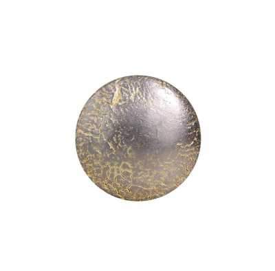 DM2219 Bottone con gambo, ad anello circolare e mezzanello, realizzato per fusione