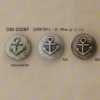 DM2208F Bottone con gambo ad anello circolare pressofuso