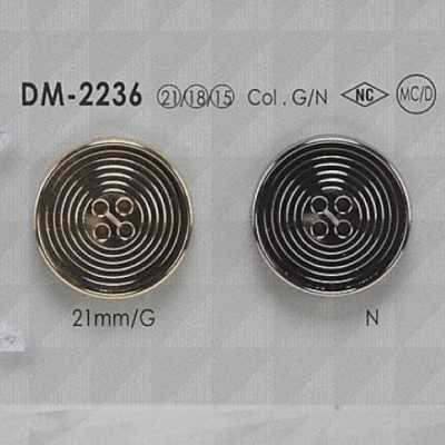 DM2236 Bottone pressofuso a 4 fori