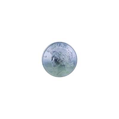 DM2250 Bottone con gambo ad anello circolare realizzato in metallo alto/ottone