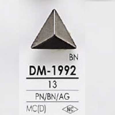 DM1992 Bottone con gambo a mezzo anello e anello circolare pressofuso